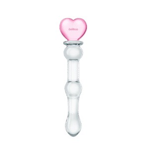 Glass Heart Dildo